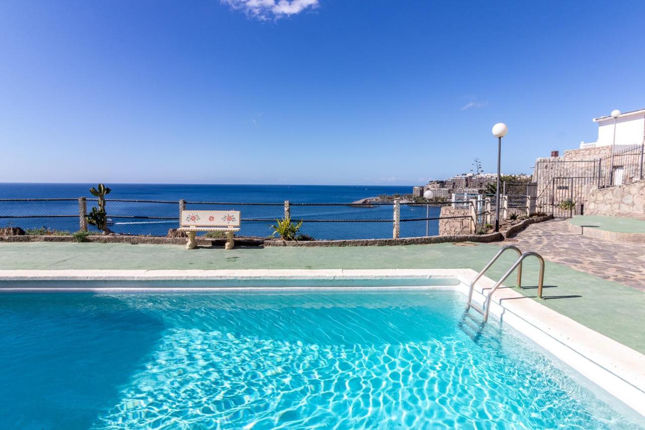 Flatguest Danubio + Sea View + Pool + Beach Mogán Exterior photo