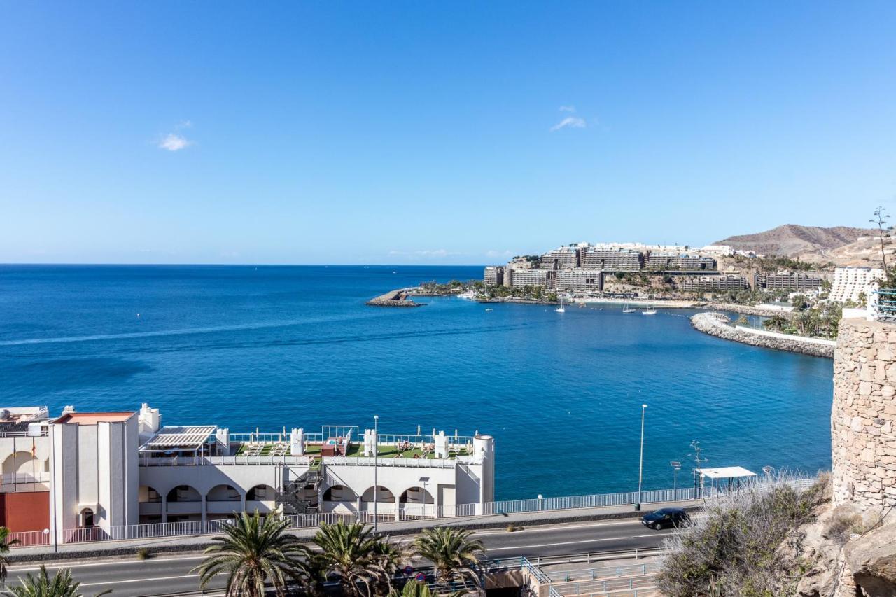 Flatguest Danubio + Sea View + Pool + Beach Mogán Exterior photo